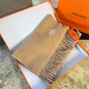 HERMES 25S SCARF 180 IN CASHMERE 987740