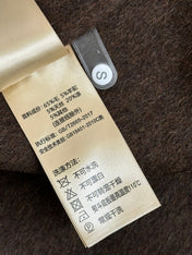 MAX MARA 25S TURTLENECK CASHMERE COAT 130