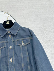 CC 25 Jacket Blue Denim Cotton