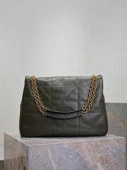 YSL 25S LARGE JAMIE 43 IN LIGHT MUSK LAMBSKIN GOLD HARDWARE