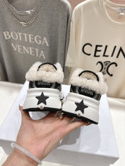 DIOR CHRONO SNEAKER 25S IN BLACK LAMBSKIN AND MESH FABRIC STYLE 4