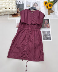 PRADA 25S ELASTIC WAIST SKIRT 305