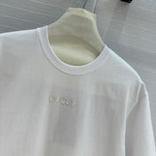 Gucci 25 Printed Short-sleeved T-shirt White Cotton