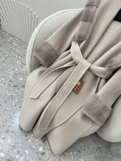 MAX MARA 25S HOODED LONG CASHMERE COAT 039