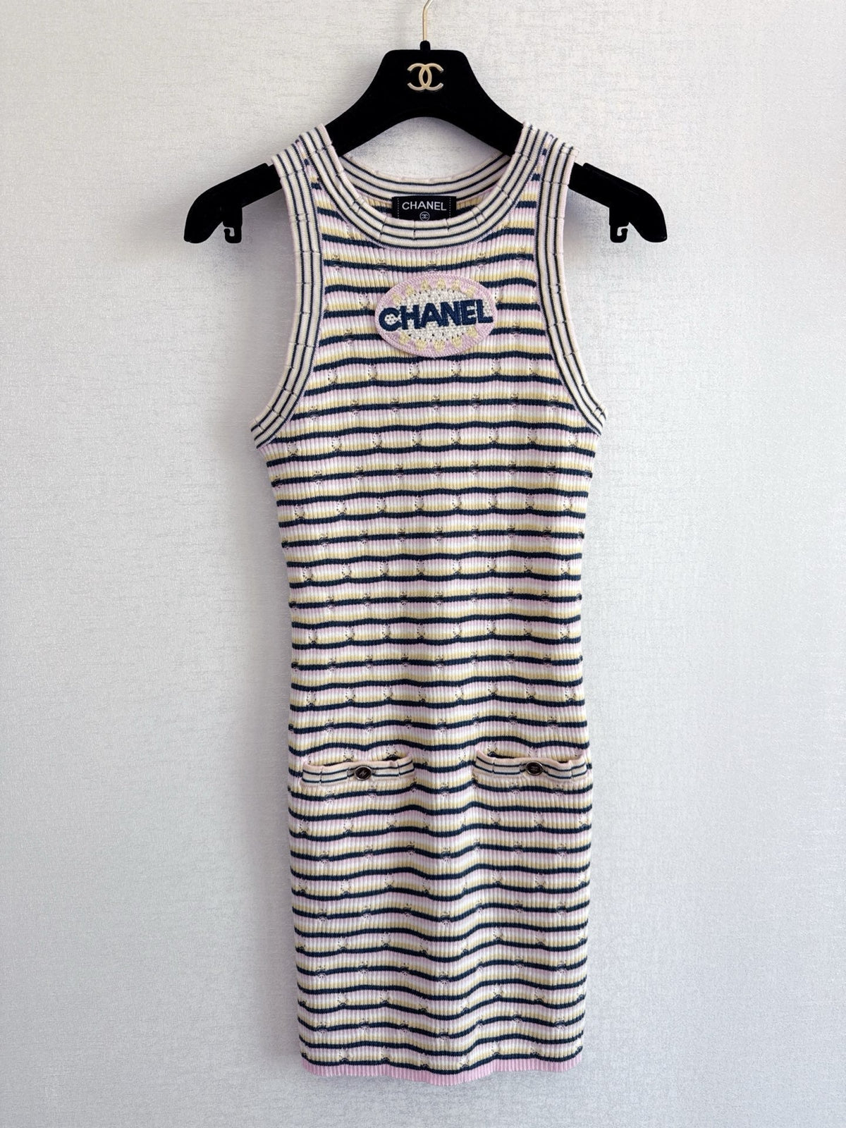 Chanel 25P Mid-length Multicolor Cotton 213997