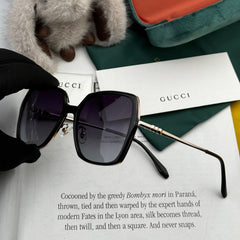 SQUARE FRAME SUNGLASSES G6640 IN METAL