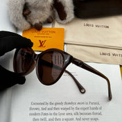 CAT EYE SUNGLASSES L6907 IN ACETATE