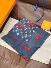 LV SCARF 140 CM IN CASHMERE 721492