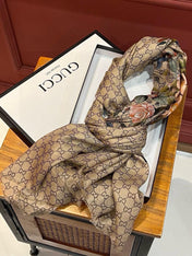 GUCCI 25S SCARF 200 IN CASHMERE 733886