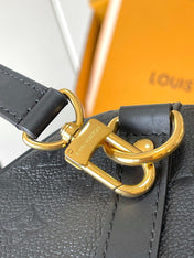 SPEEDY SOFT 30 IN BLACK MONOGRAM EMPREINTE LEATHER