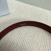 TEEN GARANCE BAG 18 IN WINE RED PATENT CALFSKIN