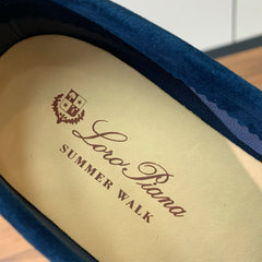 LP SUEDE SUMMER WALK LOAFERS NAVY BLUE