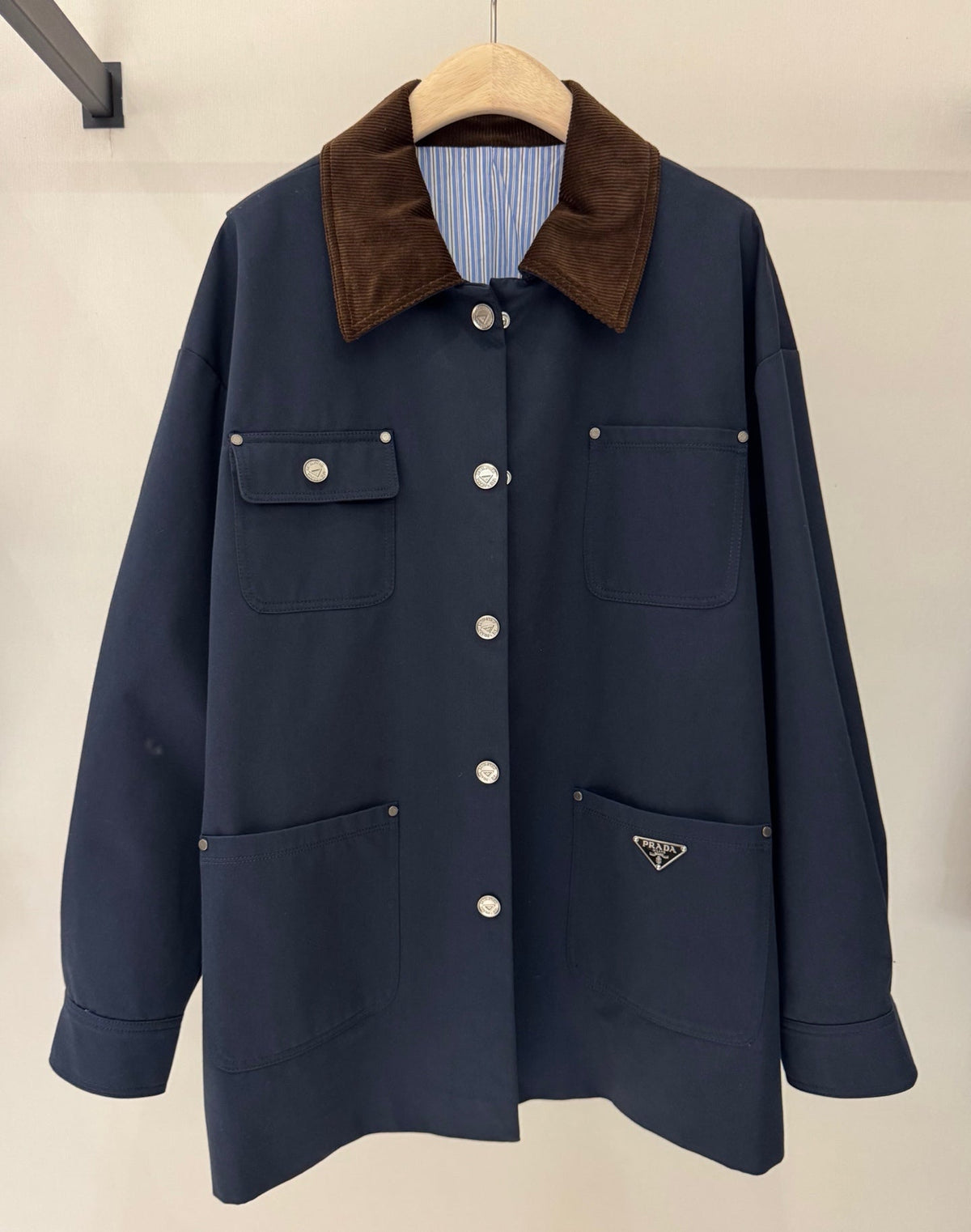 PRADA 25S RETRO-CHIC OFFICE JACKET 334