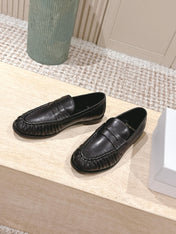 SL MOCCASINS LOAFER IN BLACK CALFSKIN
