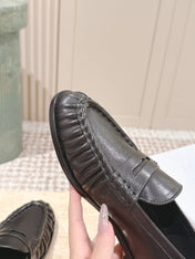 SL MOCCASINS LOAFER IN BLACK CALFSKIN