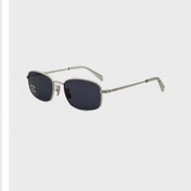 TRIOMPHE RHINESTONE SUNGLASS CL40285U IN METAL WITH CRYSTALS