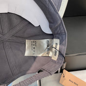 MM BASEBALL CAP IN GREY FABRIC STYLE 3