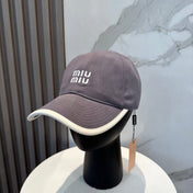 MM BASEBALL CAP IN GREY FABRIC STYLE 3