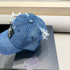 BASEBALL CAP IN CLASSIC BLUE DENIM 406960