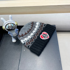 BEANIE HAT IN COLORFUL WOOL 438145