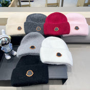 BEANIE HAT IN BLACK WOOL 438123