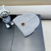 BEANIE HAT IN CLOUD GRAY WOOL 438127
