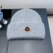 BEANIE HAT IN CLOUD GRAY WOOL 438127