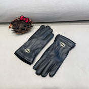 GLOVES IN BLACK LAMBSKIN 444432