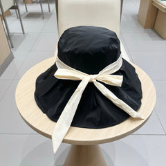 CELINE 25S BUCKET HAT 735019 IN BLACK