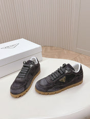 PRA FADED SUEDE SNEAKERS CHARCOAL