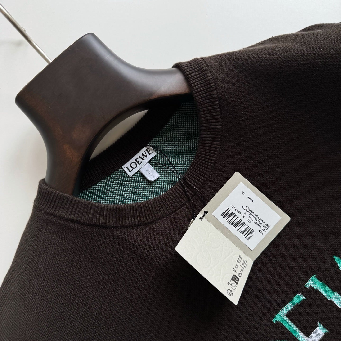 LOEWE SHORT-SLEEVE KNIT TOP STYLE 246