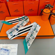 HERMES 25S TWILLY 86 IN SILK 989356