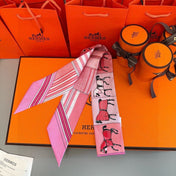 HERMES 25S NECKERCHIEF 86 IN SILK 991553