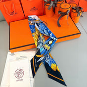 HERMES 25S NECKERCHIEF 86 IN SILK 991554