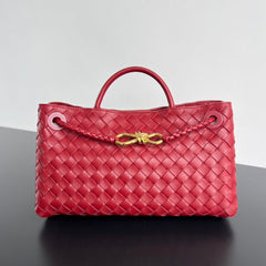 SMALL ANDIAMO 29 IN RED LAMBSKIN