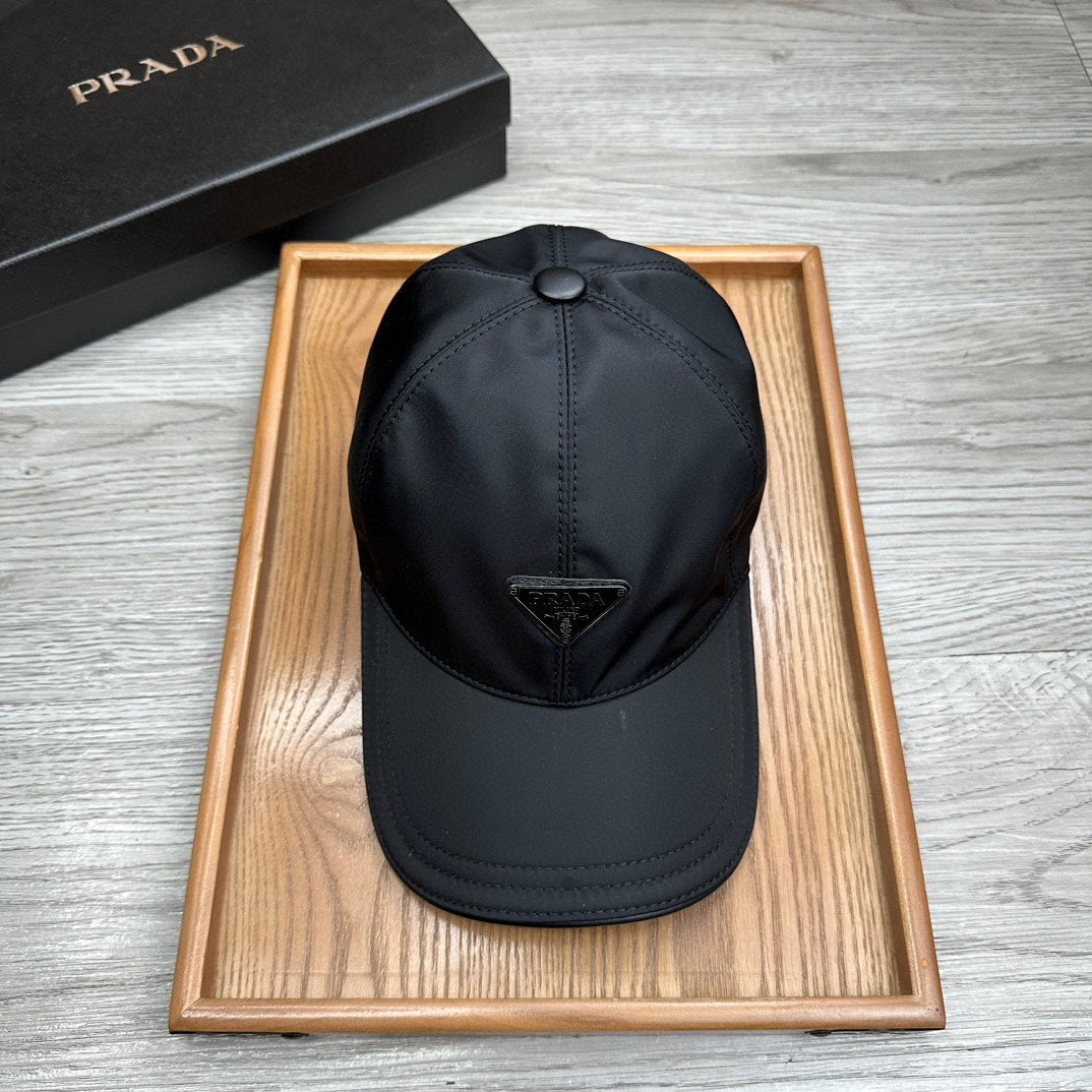BASEBALL HAT IN BLACK RE-NYLON 214514
