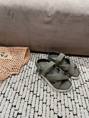 ELECTRIC SANDAL SHADOW CALFSKIN