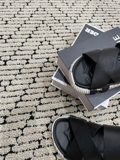 ELECTRIC SANDAL BLACK CALFSKIN