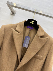 RALPH LAUREN LONG WOOL COAT STYLE 190