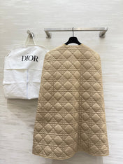 DIOR 25S LONG QUILTED COAT 781