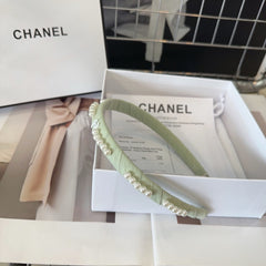 HEADBAND GREEN PASTEL SILK 168620