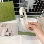 HEADBAND IN WHITE FLOWER PRINT SILK 418913