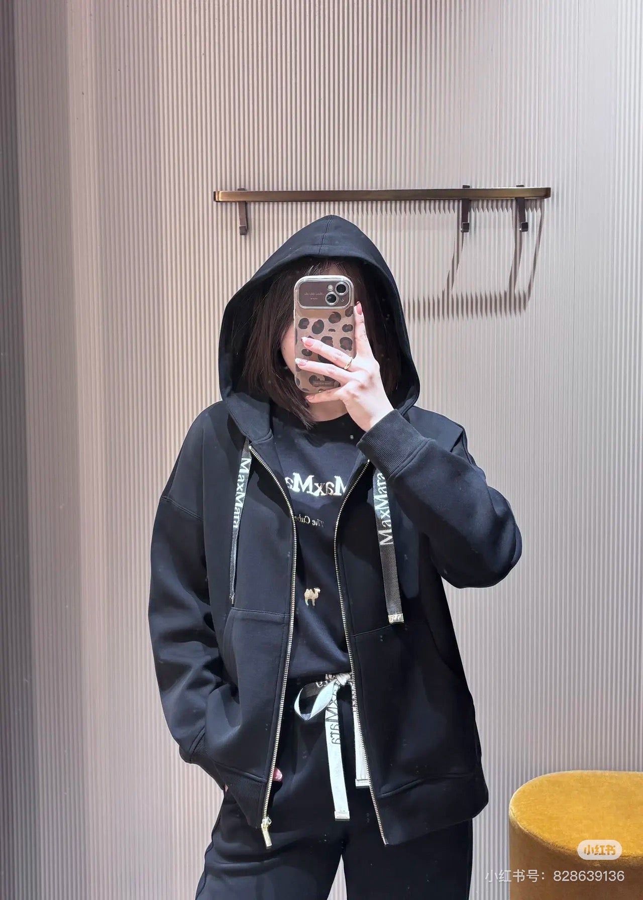 MAX MARA 25S HOODIE AND SWEATPANTS SET 139