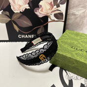 HAIRBAND IN BLACK LACE 295830