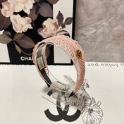 HAIRBAND IN LIGHT PINK LACE 295831