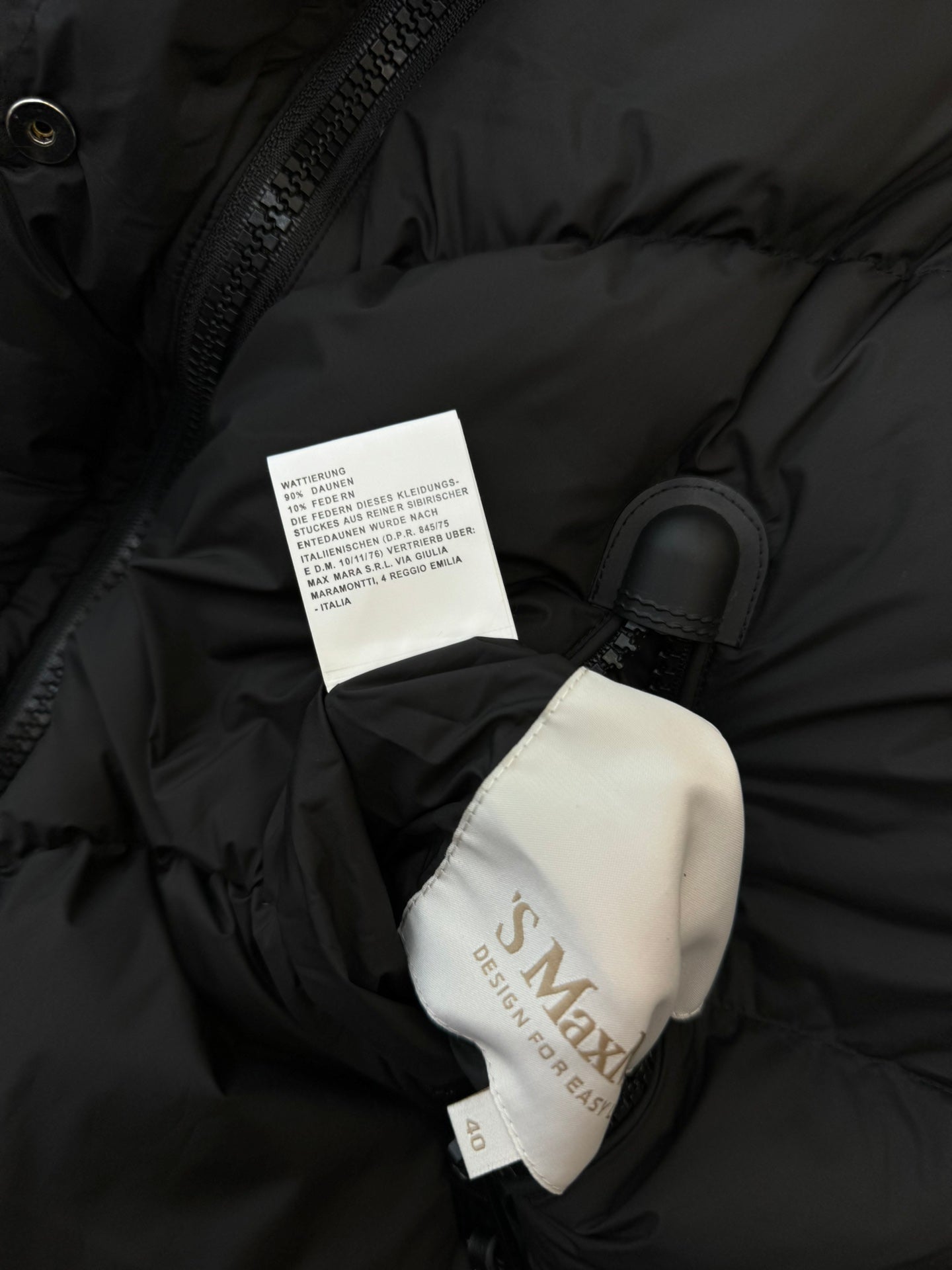 MAX MARA 25S MID-LENGTH DOWN JACKET 084