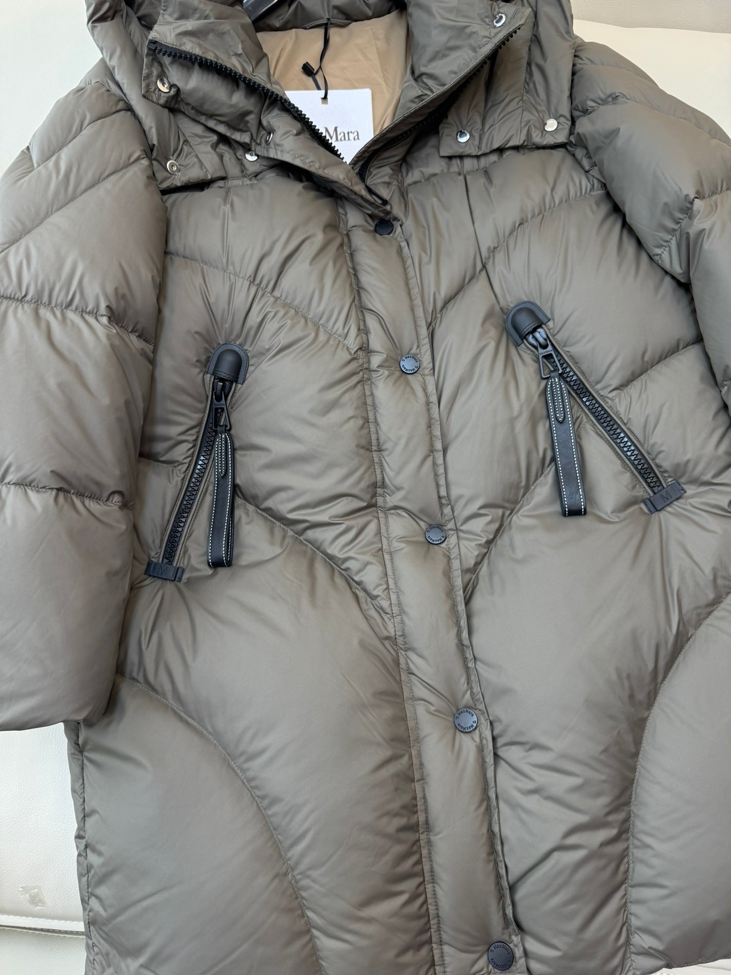 MAX MARA 25S MID-LENGTH DOWN JACKET 085