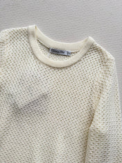 DIOR 25S MESH KNIT SWEATER 792