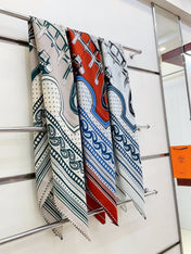 LES ROUES DE PHAETON BANDANA SHAWL 140 CM COLORFUL 385445