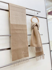 SCARF 180 CM IN CAMEL BEIGE CASHMERE 419820